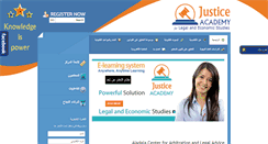 Desktop Screenshot of justice-academy.com
